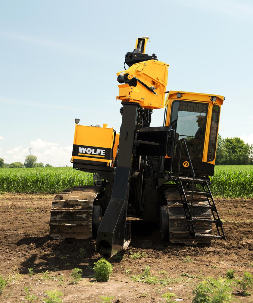 Oscillating Tracks & 7 Degree Side Tilt